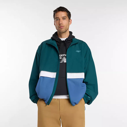 New Balance Numeric Archive Full Zip Jacket - Medusa Green