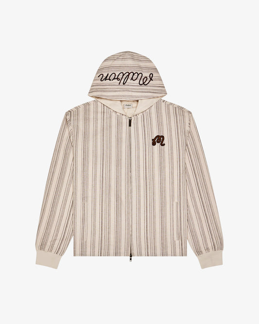 Arena Jacket - Cream Stripe