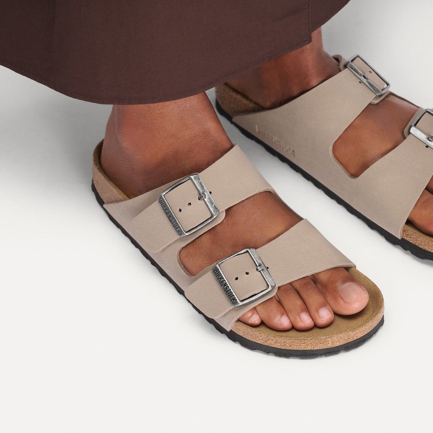 Arizona BS Birkibuc Sandal - Grey Taupe