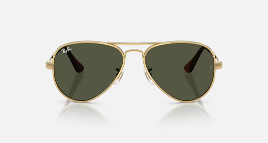 Aviator Max Arista Gold w/ Green Lens