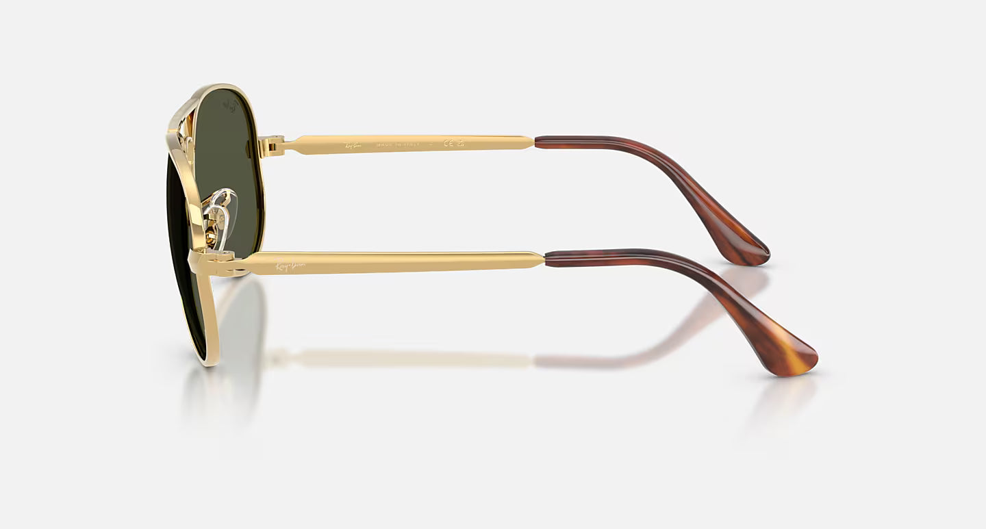 Aviator Max Arista Gold w/ Green Lens