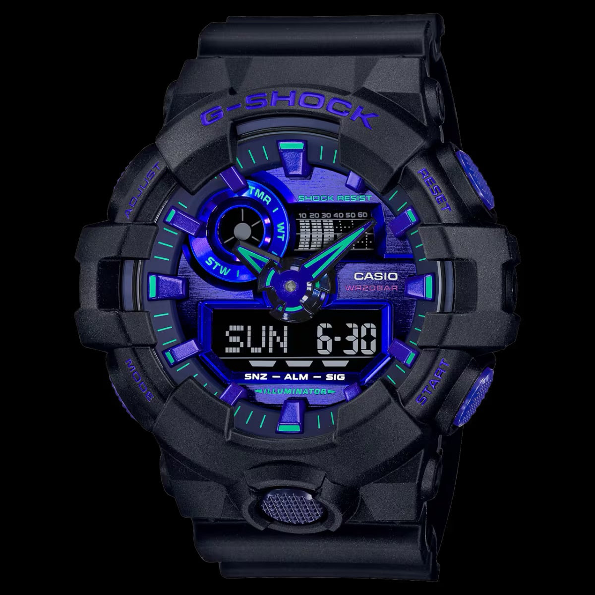 G-Shock GA700VB-1A Analog-Digital Watch