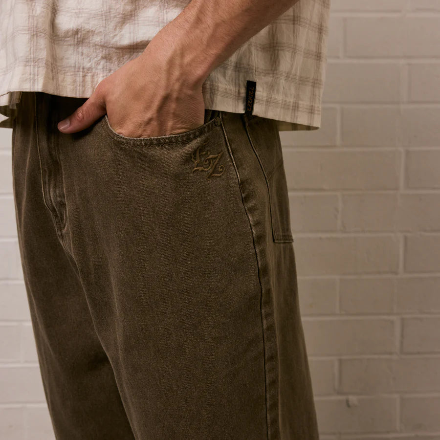 Ezekiel Kerry Getz Jean Short Denim Jort - Denim Sand
