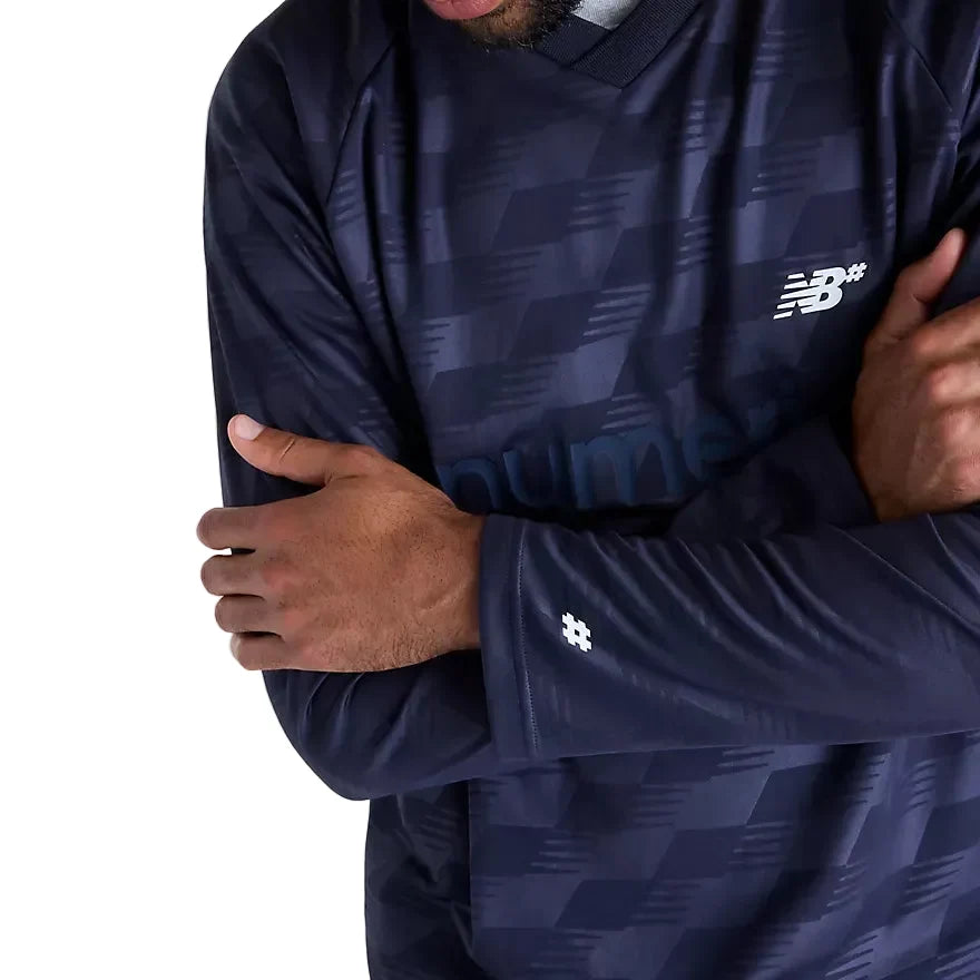 New Balance Numeric L/S Team Jersey - Dark Night