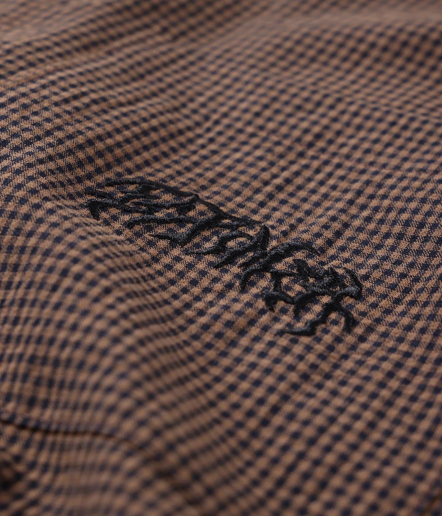 Former Vivian Check S/S Shirt - Brown