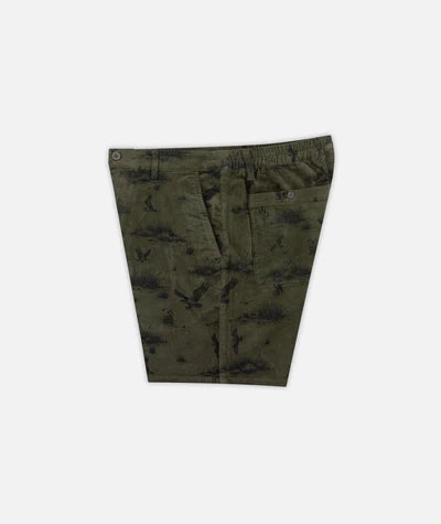 Midship Cord Walkshort Short - Green