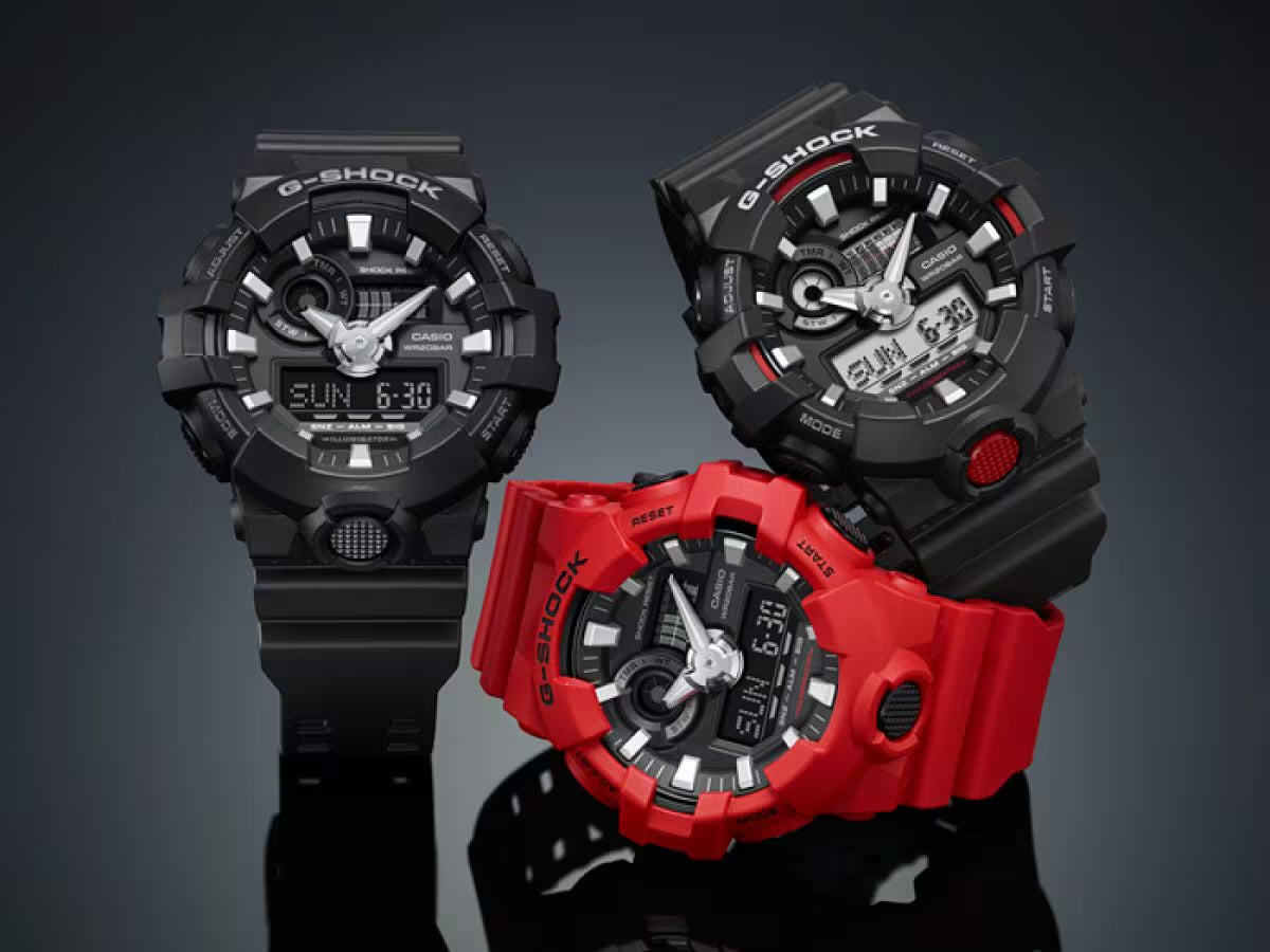 G-Shock GA700-4A Analog-Digital Watch