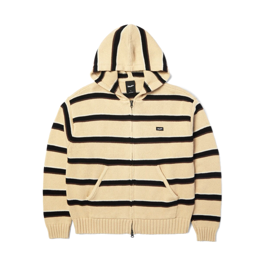 HUF Banks Full-Zip Striped Hoodie