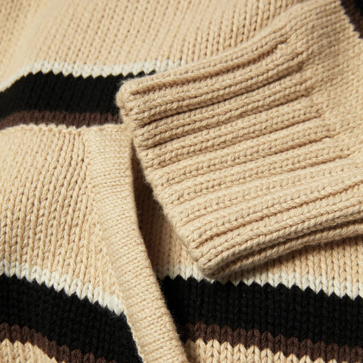 HUF Banks Full-Zip Striped Hoodie