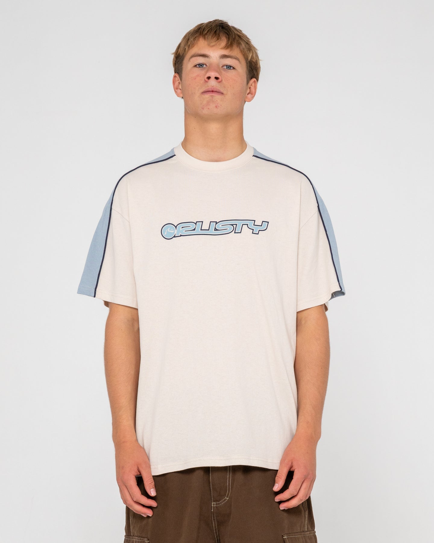 Rusty Alonso Short Sleeve Tee - Cream