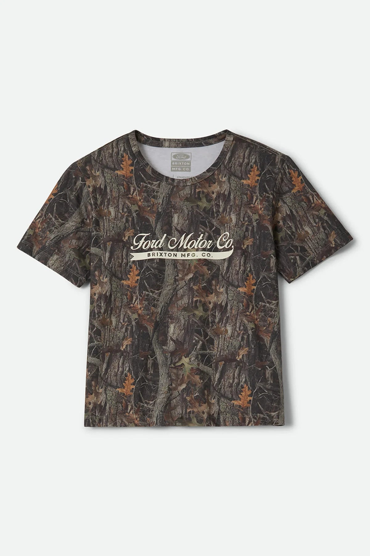 Brixton x Ford Tee - Boxwood Green