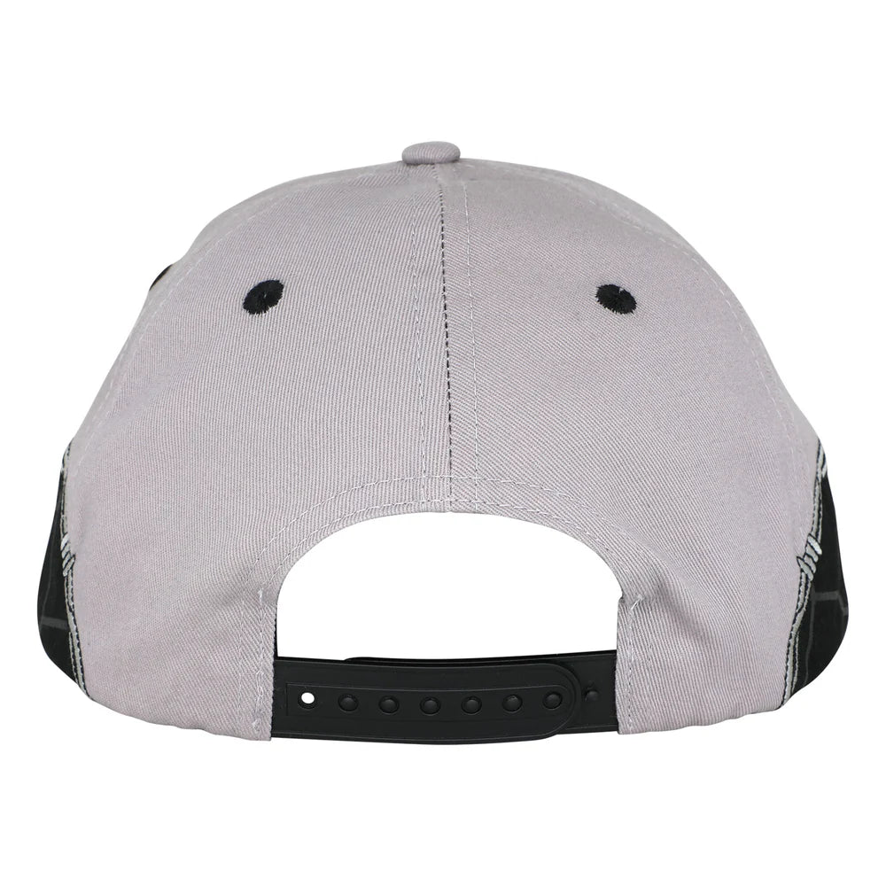 Santa Cruz Spot Chain Structured SnapBack Hat - Grey/Black