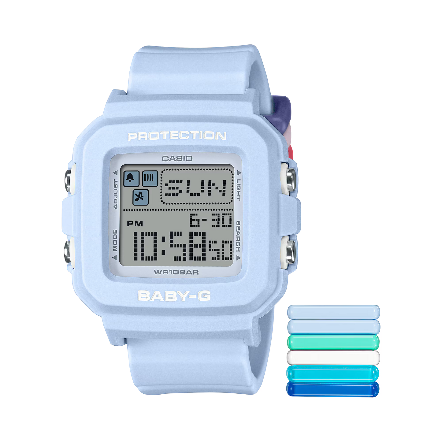 Baby G-Shock BGD10L-2 Blue Digital Watch