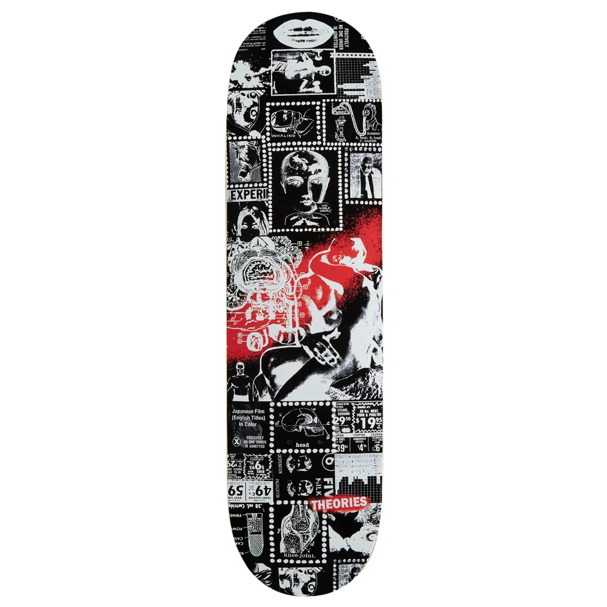 Theories Anatomy Skateboard Deck 8.125