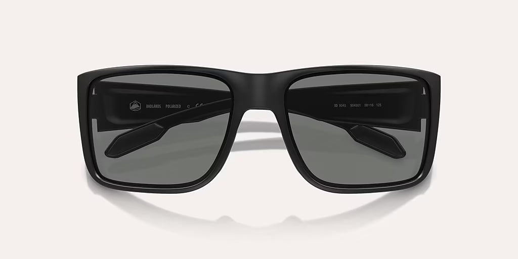 Badlands Matte Black w/ Grey