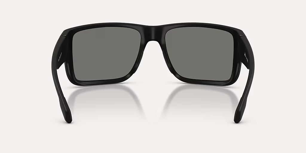 Badlands XL Matte Black w/ Blue Reflex Polarized