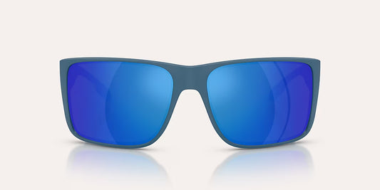 Badlands XL Matte Overland Blue w/ Blue Reflex Polarized