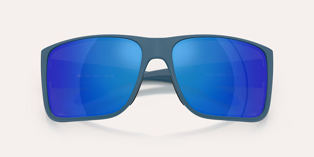 Badlands XL Matte Overland Blue w/ Blue Reflex Polarized