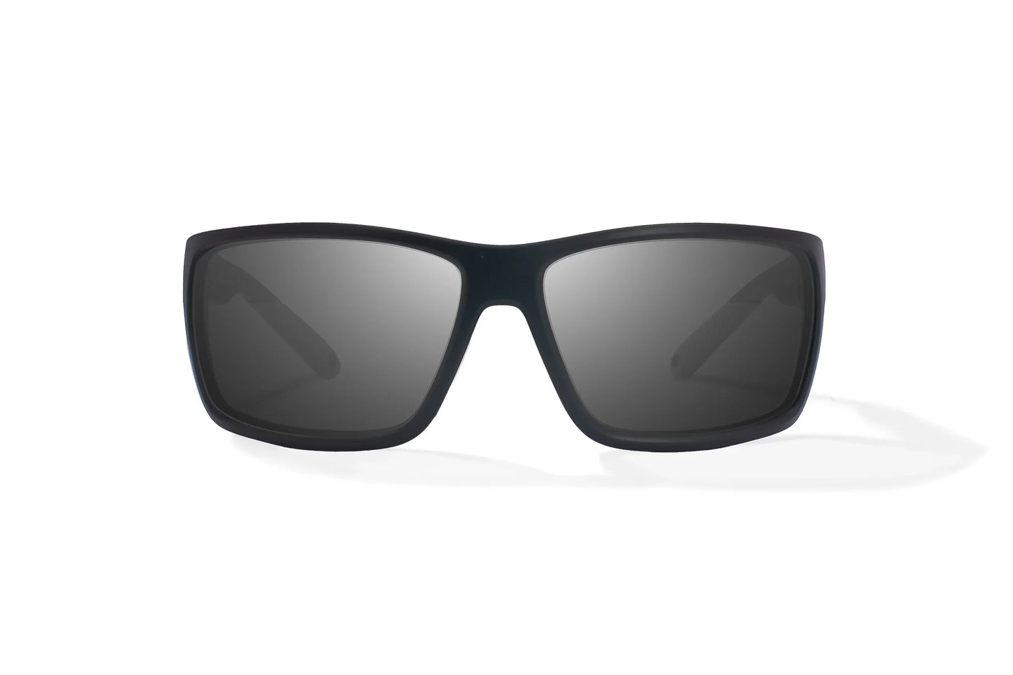 Bales Beach Black Matte / Grey Gray Glass Lens