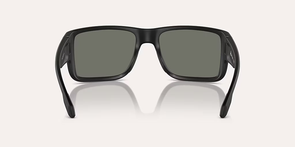 Badlands Matte Black w/ Blue Reflex