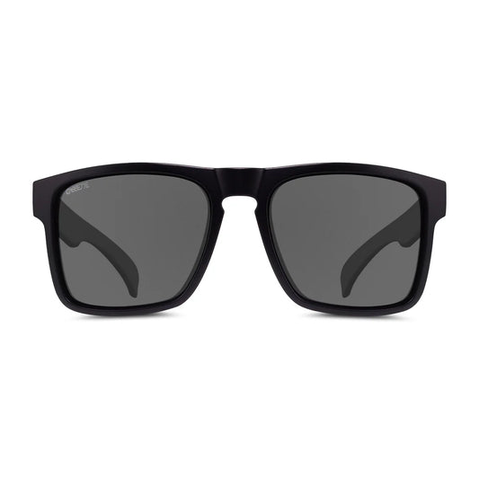 Cassette Optics Banks Pro Sunglasses - Matte Black / Gray Color Boost Polarized Lens
