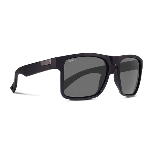 Cassette Optics Banks Pro Sunglasses - Matte Black / Gray Color Boost Polarized Lens