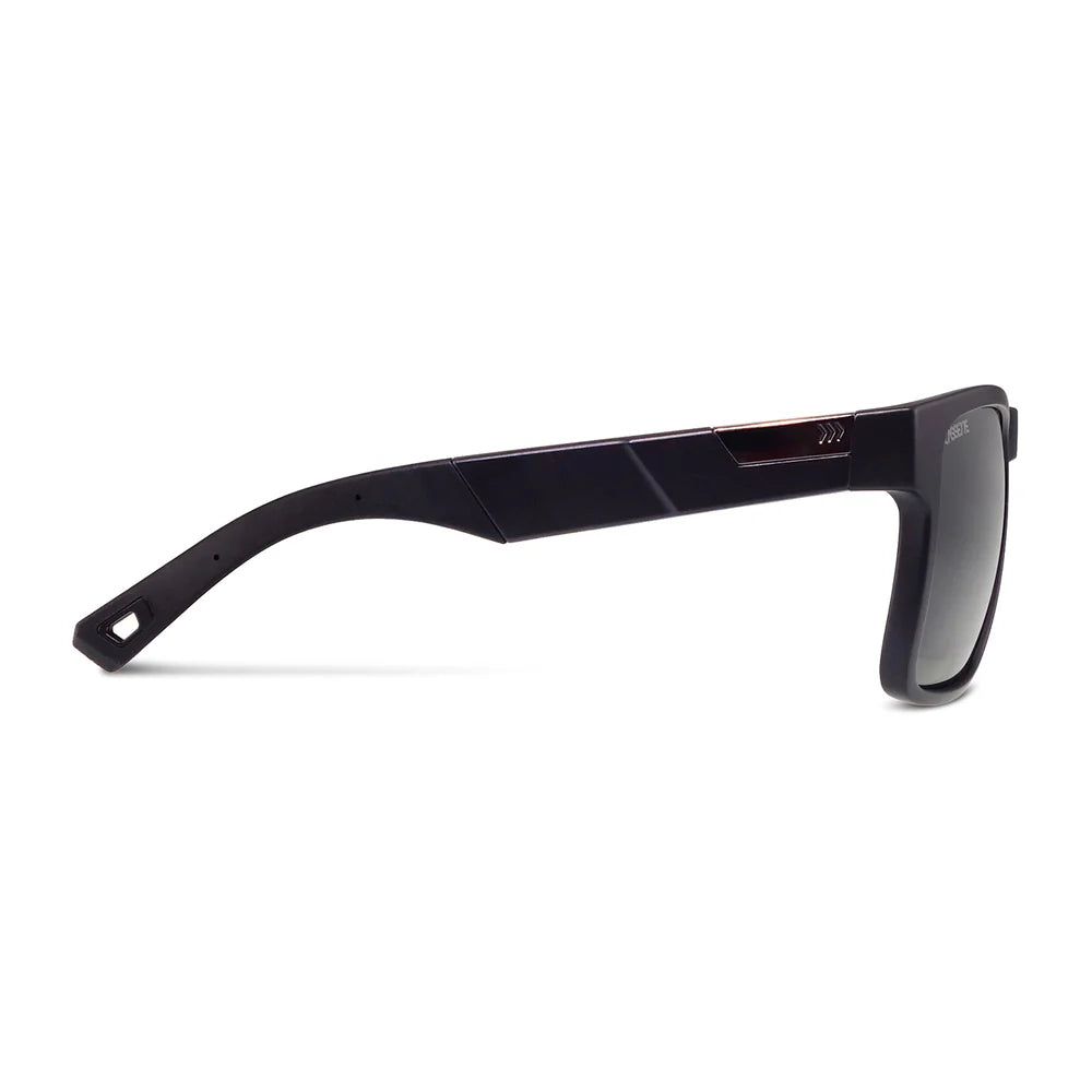 Cassette Optics Banks Pro Sunglasses - Matte Black / Gray Color Boost Polarized Lens