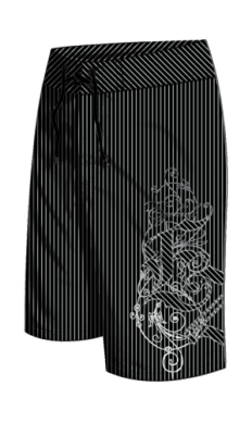 Ezekiel Baron Trunk Boardshort Short - Black