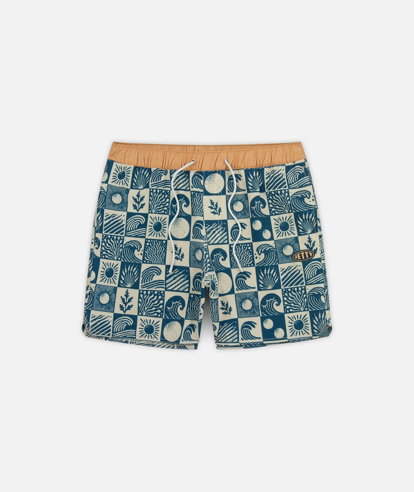 Bayside Volley Poolshort Short - Oyster Blue