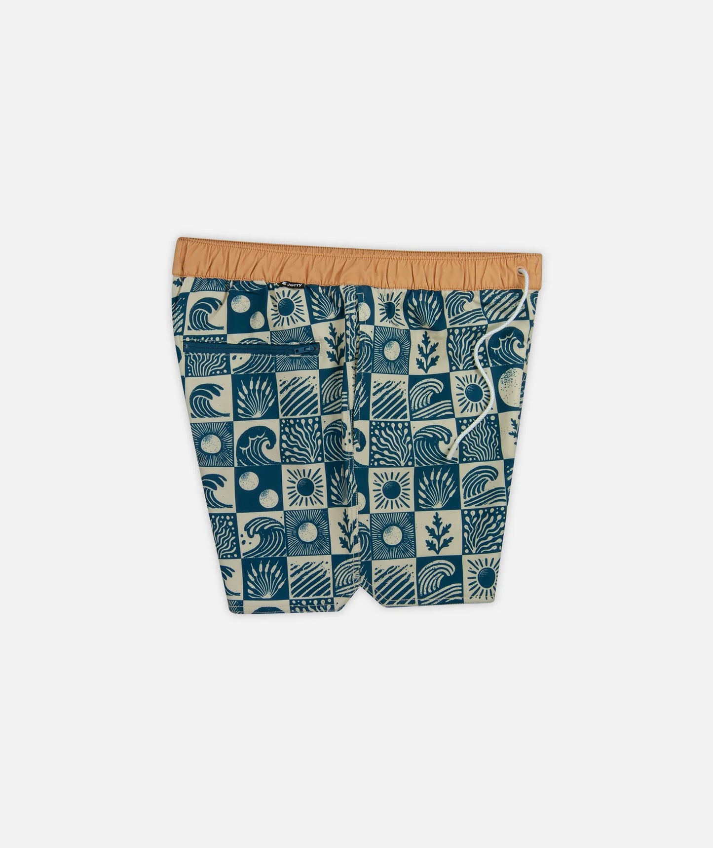 Bayside Volley Poolshort Short - Oyster Blue