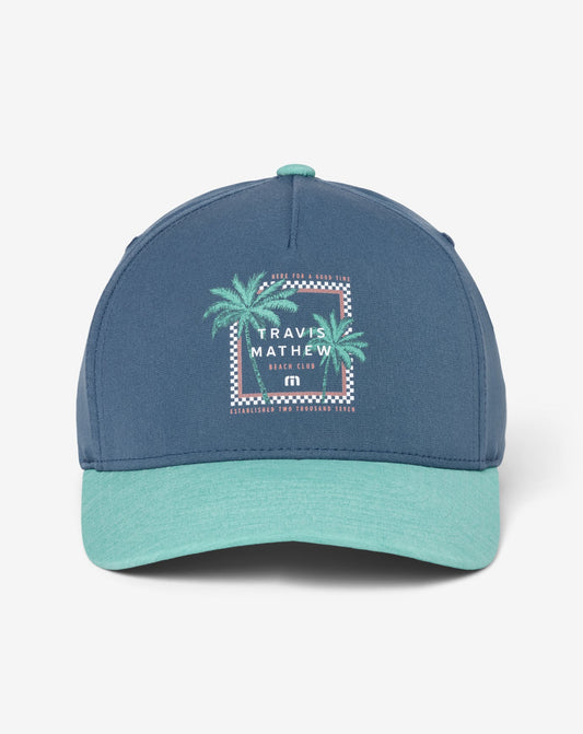Beach Resort Snapback Hat - Blue Horizon