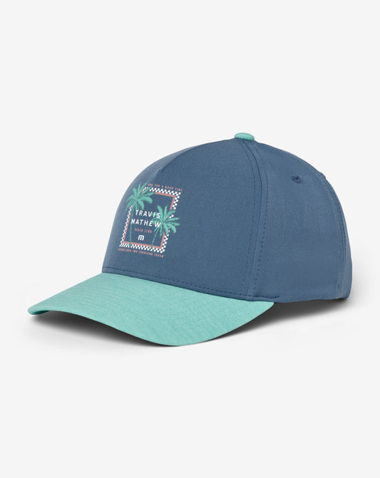 Beach Resort Snapback Hat - Blue Horizon