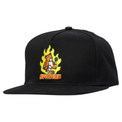 Spitfire Lil Beatdown Snapback Hat - Black