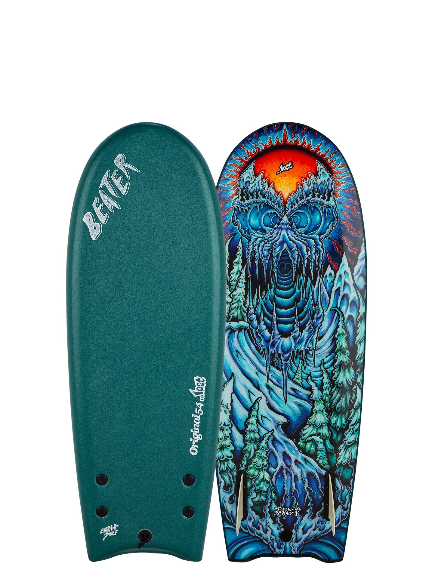 ...Lost Andrew Brophy x Catch Surf Pro Model Beater 54 - Mallard Green