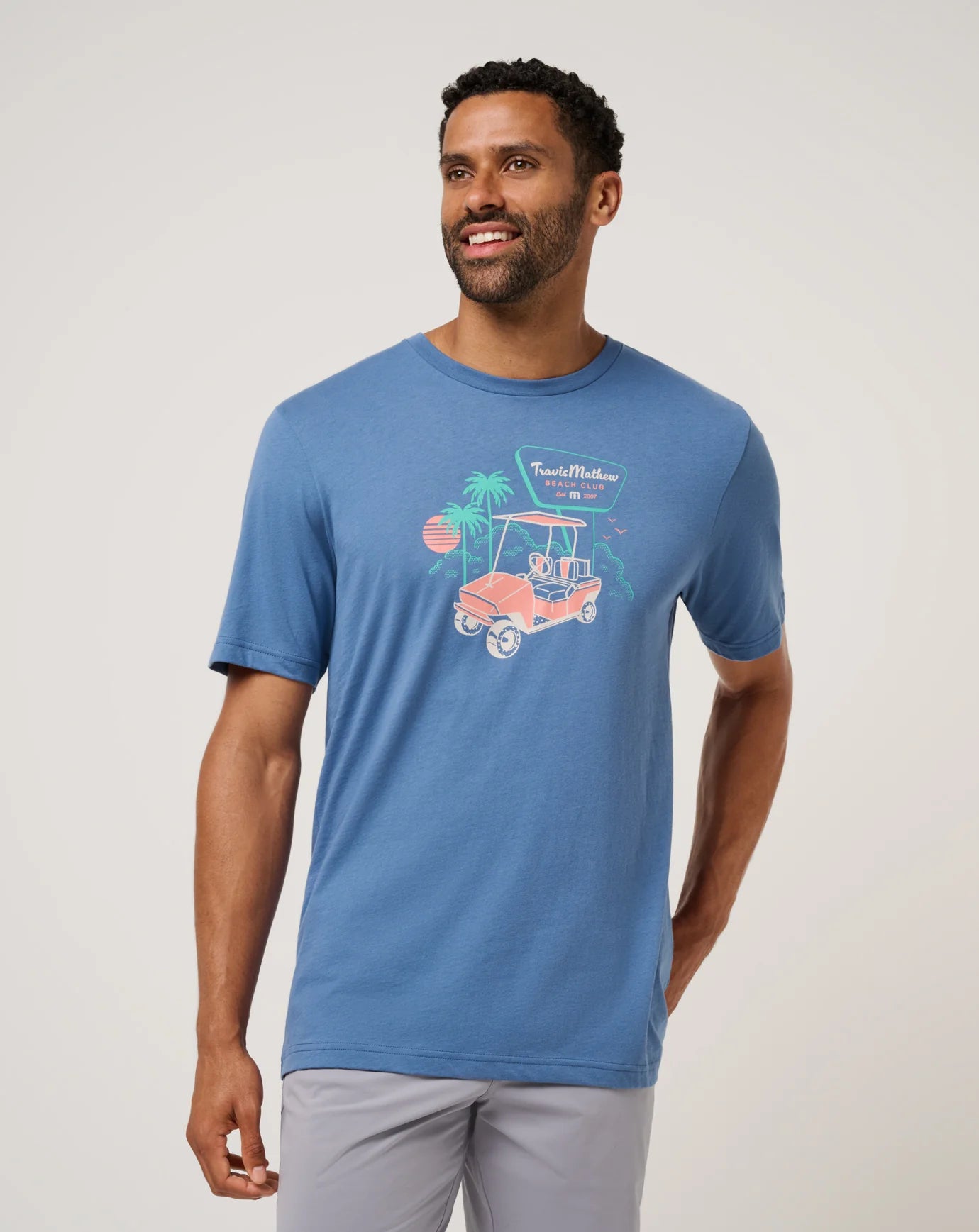 Bellhop Tee - Blue Horizon