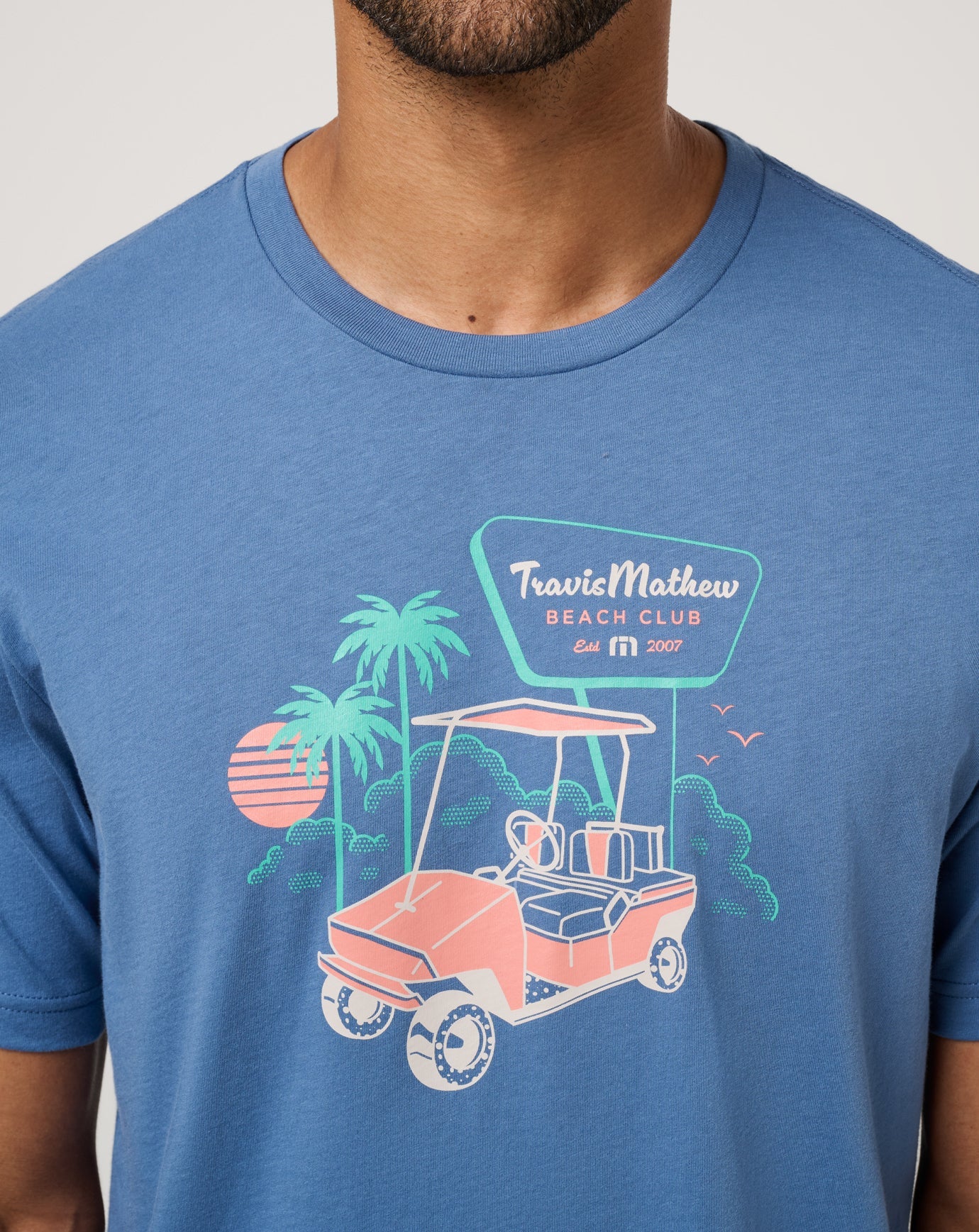 Bellhop Tee - Blue Horizon