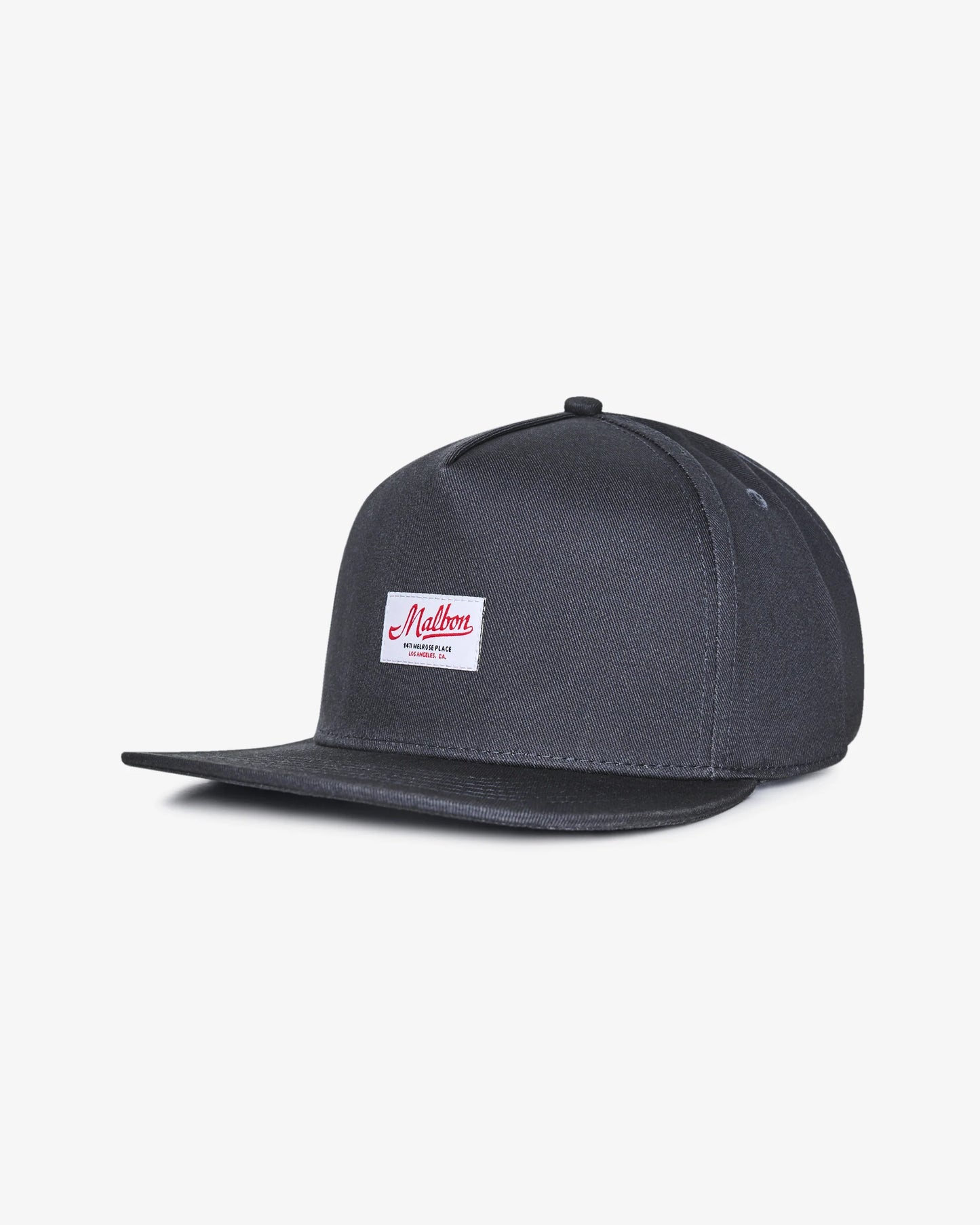Malbon Benchmark Snapback Hat - Blueberry