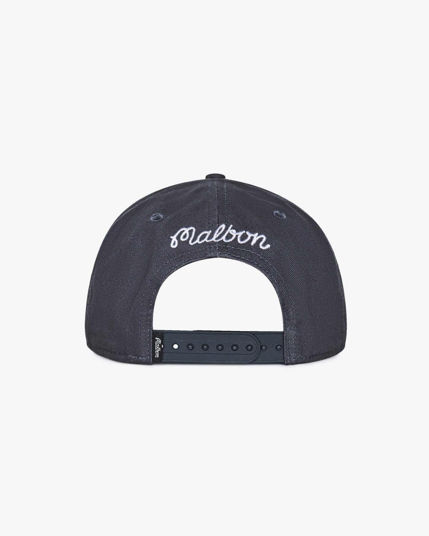 Malbon Benchmark Snapback Hat - Blueberry