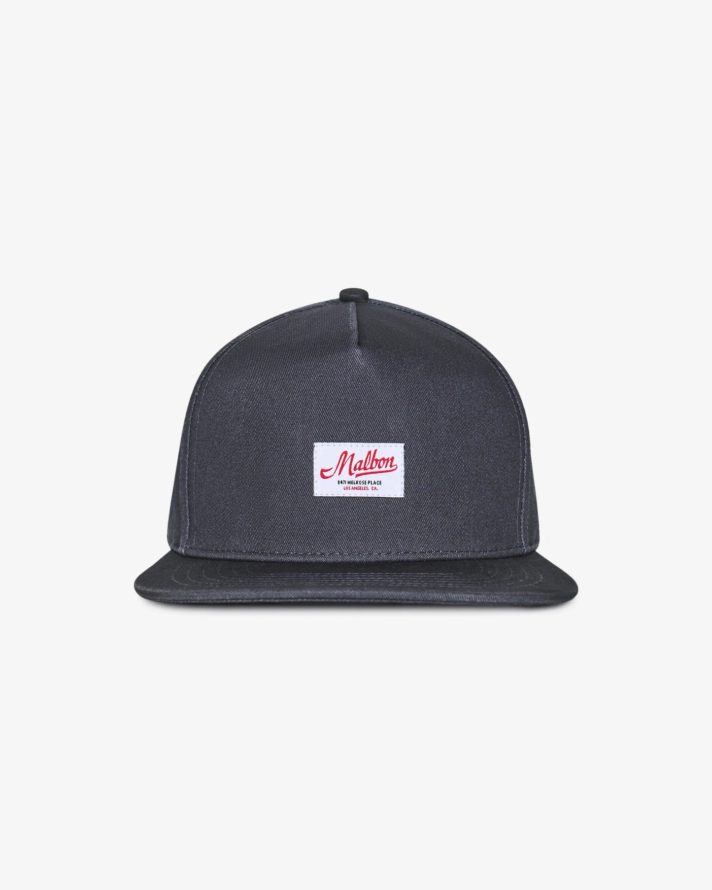Malbon Benchmark Snapback Hat - Blueberry