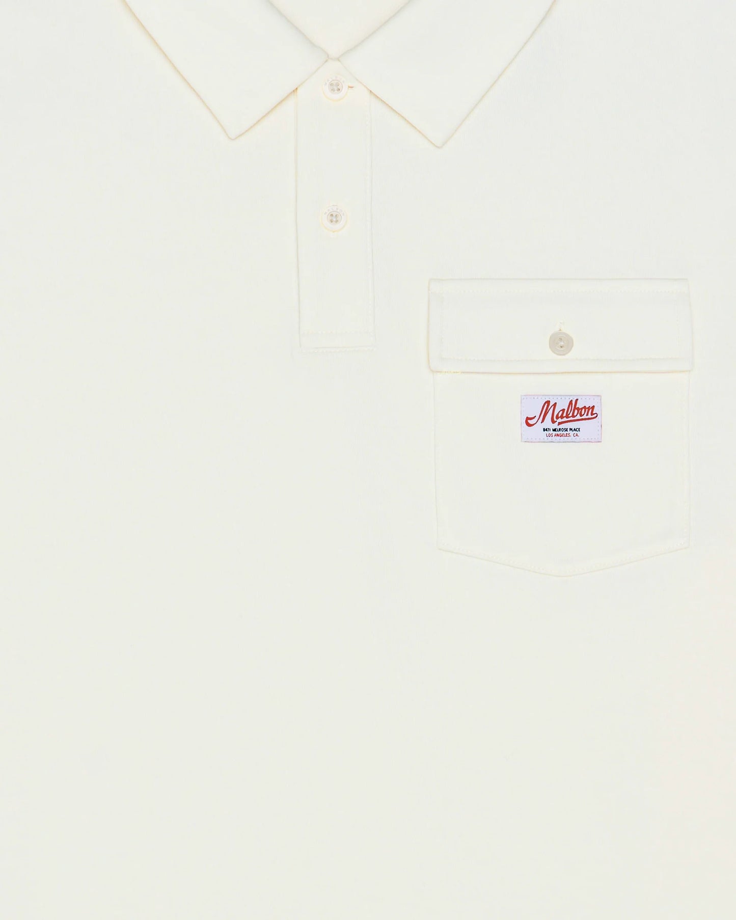 Malbon Jovis Benchmark Vintage Polo - Ivory
