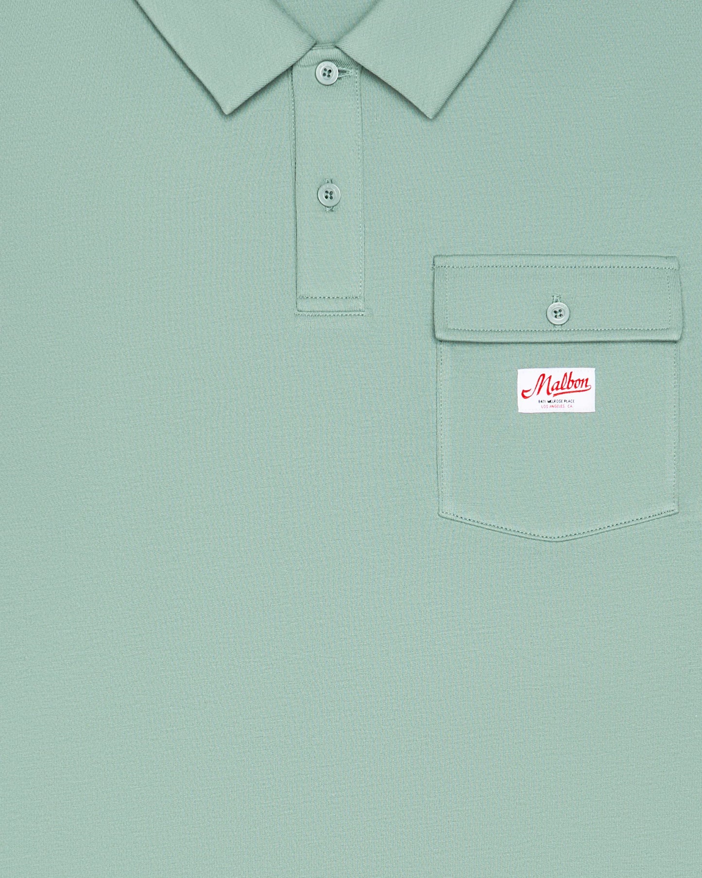 Malbon Jovis Benchmark Vintage Polo - Lily Pad