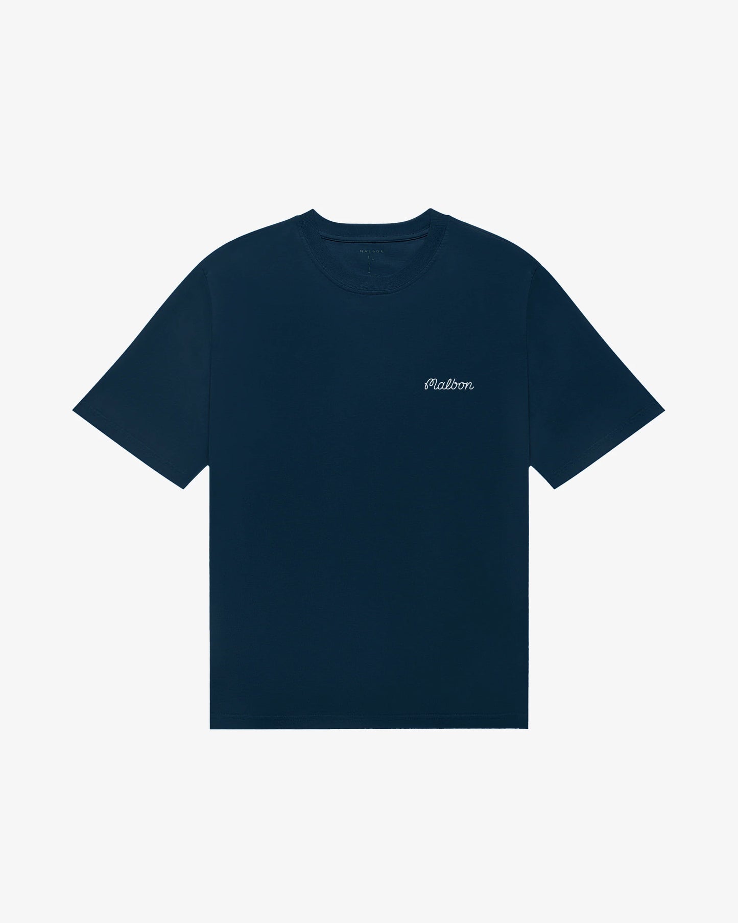 Malbon Bermuda Baldwin SS Short Sleeve Tee - Navy