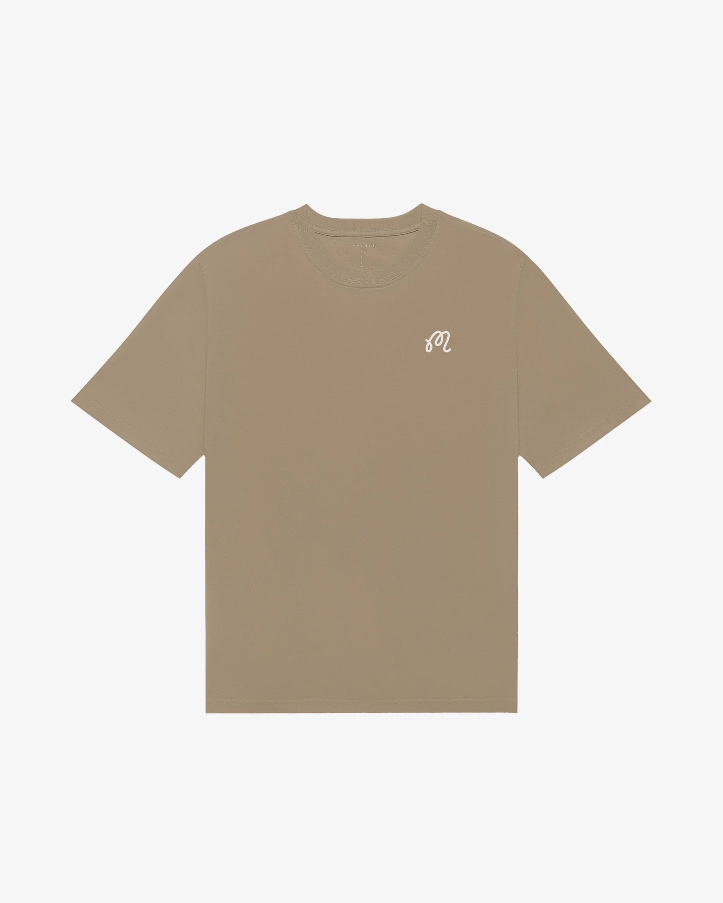 Malbon Bermuda Palms SS Short Sleeve Tee - Taupe