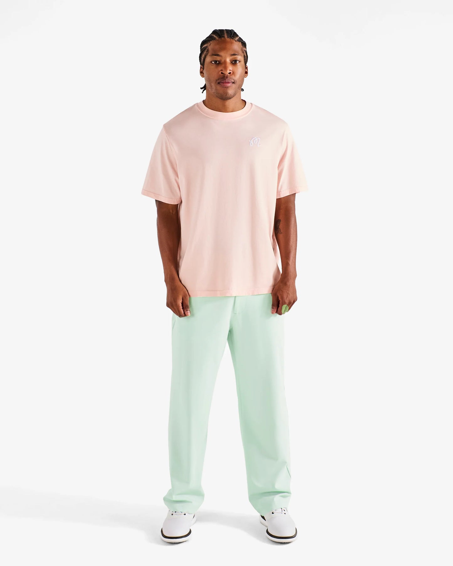 Bermuda Playa SS Short Sleeve Tee - Rosy Touch