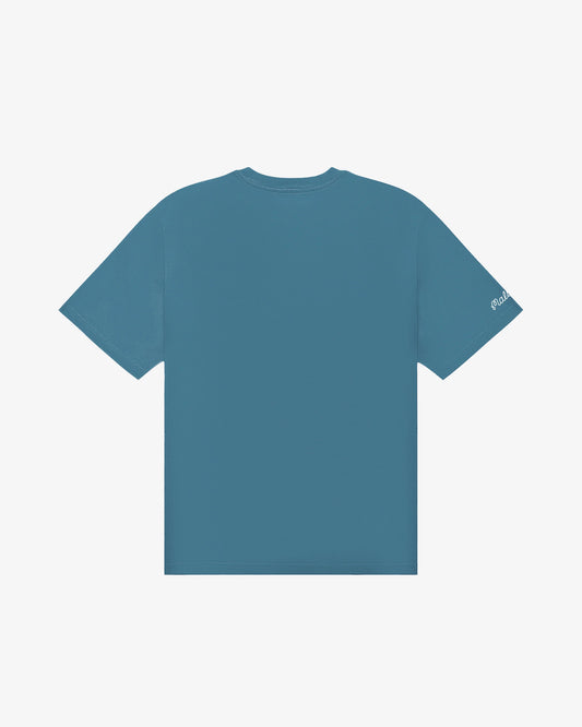 Malbon Bermuda SS Short Sleeve Tee - Aegean Blue