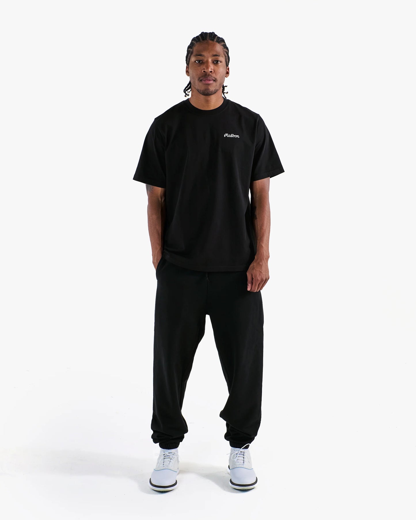 Malbon Bermuda Baldwin SS Short Sleeve Tee - Black