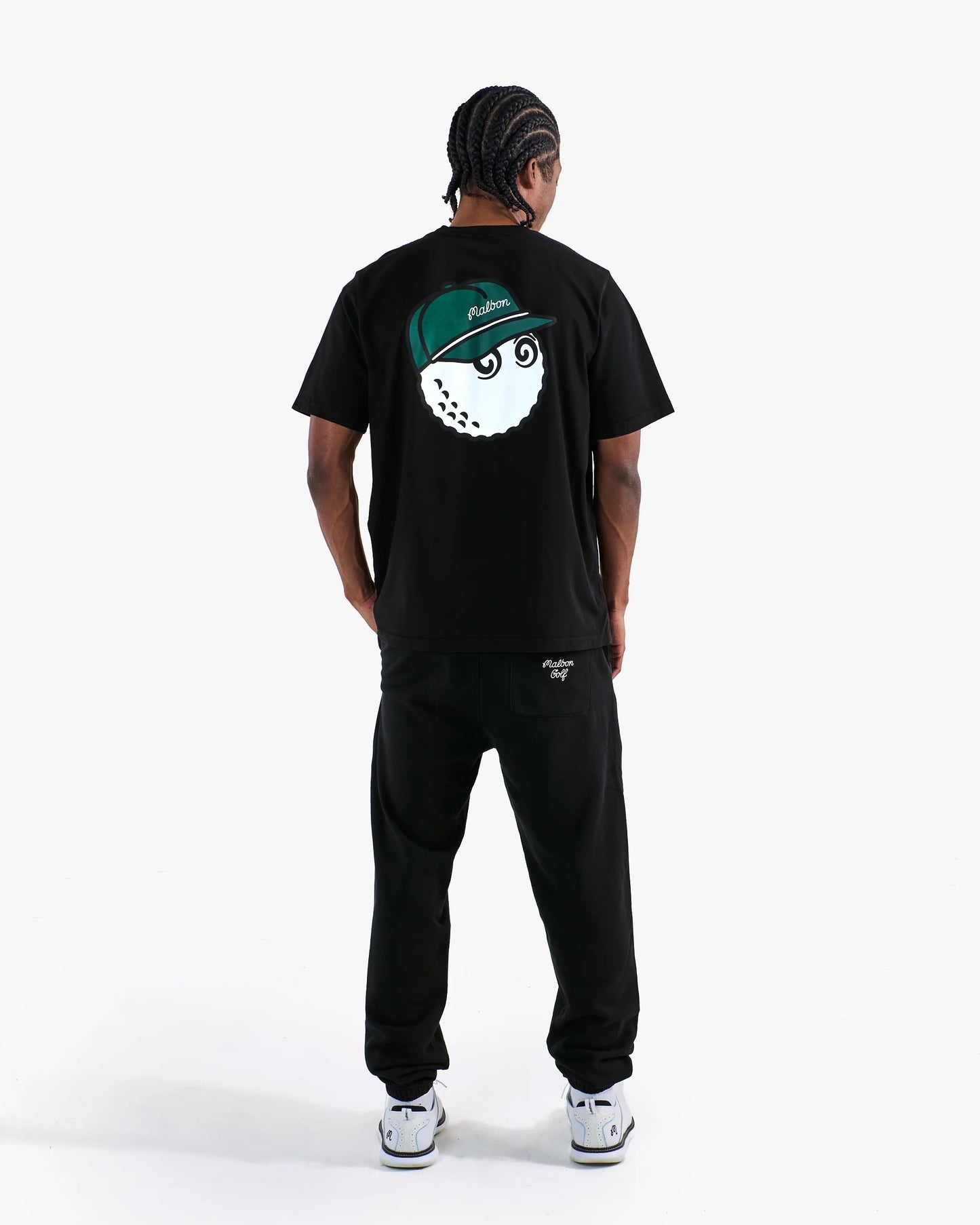 Malbon Bermuda Baldwin SS Short Sleeve Tee - Black