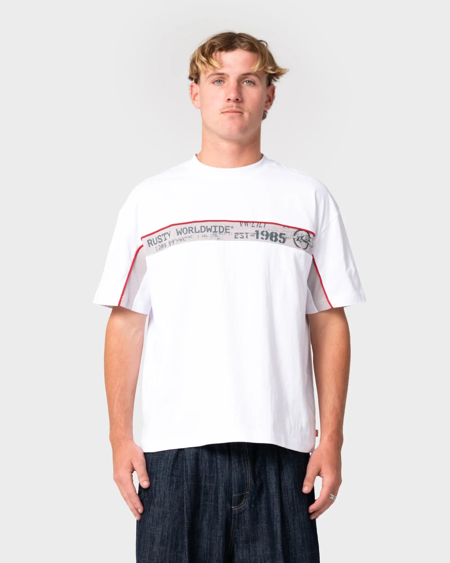 Big Ticket Short Sleeve Tee - White