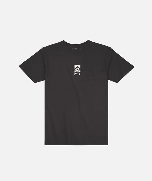 Grom Block Tee - Black