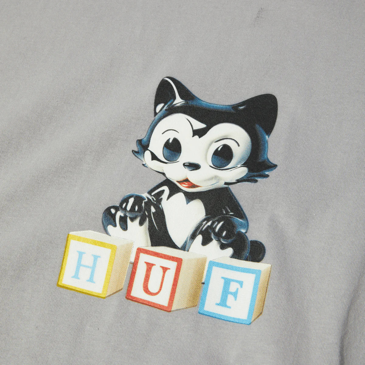 HUF Blocks Tee - Lilac Chalk